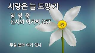 [Playlist]#사랑은늘도망가#임영웅#신사와아가씨OST#힐링음악#이문세#8090발라드#혼자듣기좋은노래 #드라이브음악