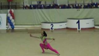 Hussain Samia. Qatar. Rope. Qualification. RG WC St-Petersburg 03.04.2010.mp4