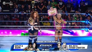 SmackDown 20/9/24 FULL MATCH - Nia Jax & Tiffany Stratton vs Bayley & Naomí