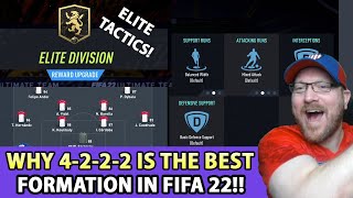 Why 4-2-2-2 Is The BEST Formation In FIFA 22 To Control The Game And Get More Wins in ELITE Division