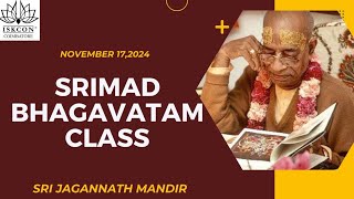 Srimad Bhagavatam Class - 4.24.78 | HG Srinivasa Hari Das | 17.11.2024