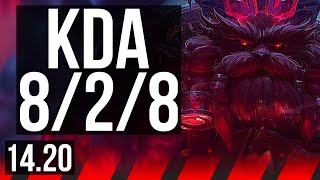 ORNN vs JAX (TOP) | 8/2/8 | EUW Diamond | 14.20