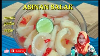 CARA MEMBUAT ASINAN SALAK