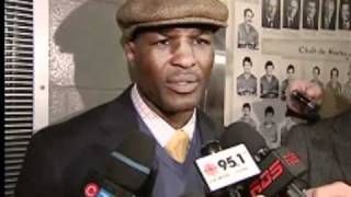 BERNARD HOPKINS interview after his shoving match with JEAN PASCAL