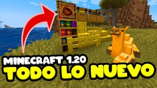 El nuevo contenido de MINECRAFT 1.20 ya está aquí! Snapshot 22w42a