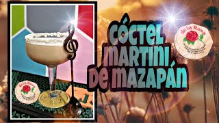 Martini de mazapán ( muy fácil)