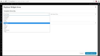 WordPress Widget Area Manager