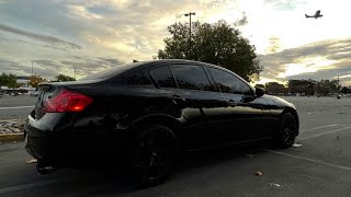 Infiniti G37 sunroof leak fix