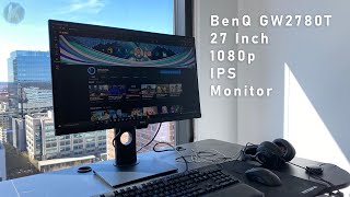 BenQ GW2780T 27 Inch 1080p IPS Monitor Unboxing and Setup