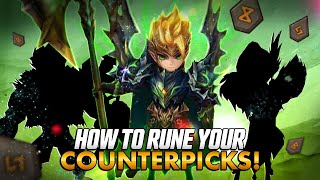 How to Rune 3 Popular Counterpicks!