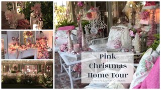 Pink Christmas Home Tour | Lemon Lane Cottage