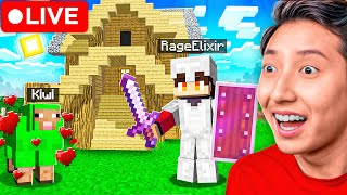 This is My Last Minecraft World.. (LIVE)