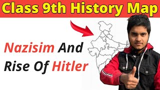 Class 9th | Nazisim And Rise Of Hitler | World War 2 Map Video | Allies and Axis Power On World Map🔴