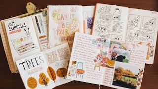 Favorite Journal Pages of 2022 | End Of Year Journal Flip Throughs