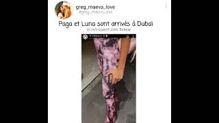 Paga et Luna ont rejoint Greg à Dubaï 😍