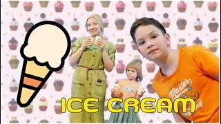 Словарик 3. Ice Cream. Английский язык для детей. Видео-словарики.