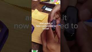 Xiaomi mi band 6 / 7 Display protector & installing protection @khaliqonair #xiaomi #miband6 #miband7