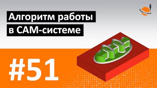 ПОСТПРОЦЕССОР - #51 - АЛГОРИТМ РАБОТЫ В CAM-СИСТЕМЕ / Программирование обработки на станках с ЧПУ