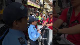 Jornada de sensibilización sobre responsabilidad vial con los motociclistas. ✋🏼🚸✨