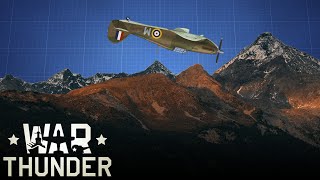 How to Crash in to Mountains in the Hurricane in War Thunder | War Thunder Gameplay