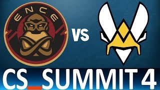 CS:GO - Vitality vs ENCE ( Mirage/map1)  Highlights - cs summit 4 SEMIFINAL