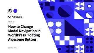 How to Change Modal Navigation in WordPress Floating Awesome Button