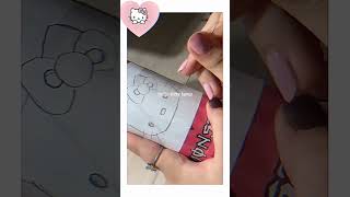 طريقة عمل لمبة hello kitty