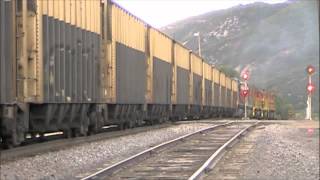 Utah Railway Coal Train Crests Soldier Summit