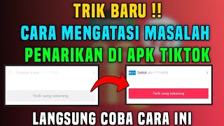 CARA MENGATASI GAGAL WD DI APLIKASI TIKTOK LITE DAN ORI | CARA MENGATASI MASALAH WD APK TIKTOK