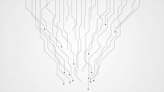 Abstract grey tech circuit - motion design video animation