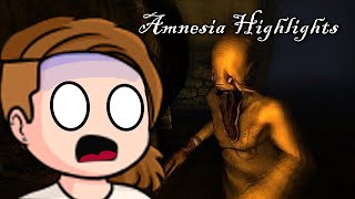 Amnesia Highlights (just me being scared)