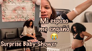 Baby Shower Sorpresa, update de la barriga,3h glucosa test… Vlog- Sahoni / #pregnancy #babyshower 🤍