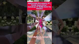 Małgorzata Borysewicz w „Rolnik szuka żony” zaskakuje w białej sukni na weselu!