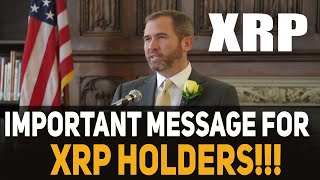 RIPPLE CEO CONFIRMED THAT XRP WILL BE A GLOBAL CURRENCY! EMERGENCY MESSAGE FOR ALL XRP HOLDERS!!!