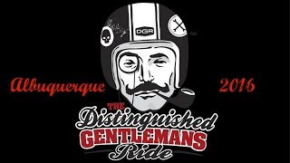 Albuquerque's Distinguished Gentleman's Ride 2016