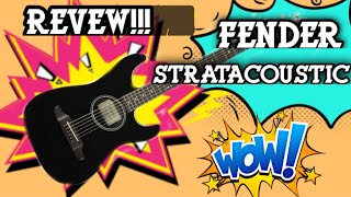 Revew De Mi Fender Stratoacoustic "En Español"