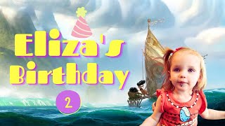 Eliza's Second Birthday - Moana Birthday Party