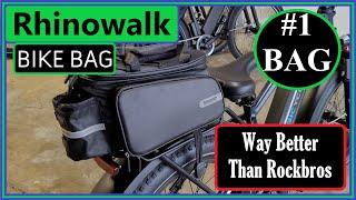 **BETTER THAN ROCKBROS** Rhinowalk Bike Rack Bag