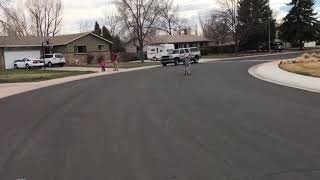 Riley’s first pedal bike