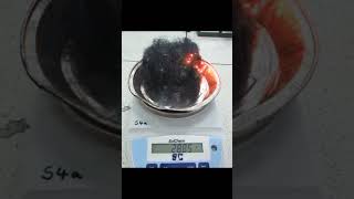 What happens to the mass of steel wool in combustion? #experiment #science #chemistry