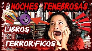 😈 5 libros TERRORÍFICOS para HALLOWEEN 😈 | #NochesTenebrosas