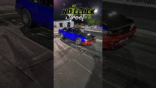 Turbo 2JZ 240SX vs Turbo SBF Mustang #NoClockStreet #NCS #TPVpro #SBF #2jz