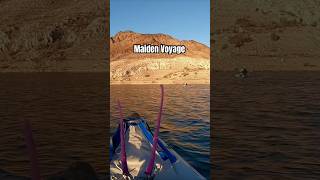 We took our kayaks out for the first time #KayakFishing #Kayaking #LakeMead #EchoBay #Leakmeadupdate