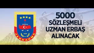 5000 Uzman Erbaş alınacak