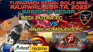 Bedi Putra Fc [Kel. Bedi] Vs Anak Kompleks Fc [Kel. Bonto] Sepak Bola Mini Rajawali Cup Ta. 2023