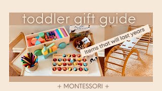 Montessori Gift Ideas - Big & Small - Gifts that LAST (years!!)