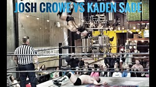 Josh Crowe Vs Kaden Sade Showcase EOW