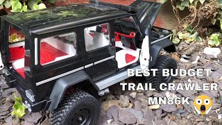 MN86K Best Low Budget RC Trail Crawler