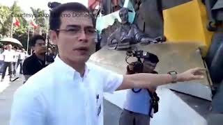 Mayor isko nala tapak ng tae malapit sa city hall galit na galit.