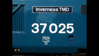 Class 37025 restoration and return to traffic